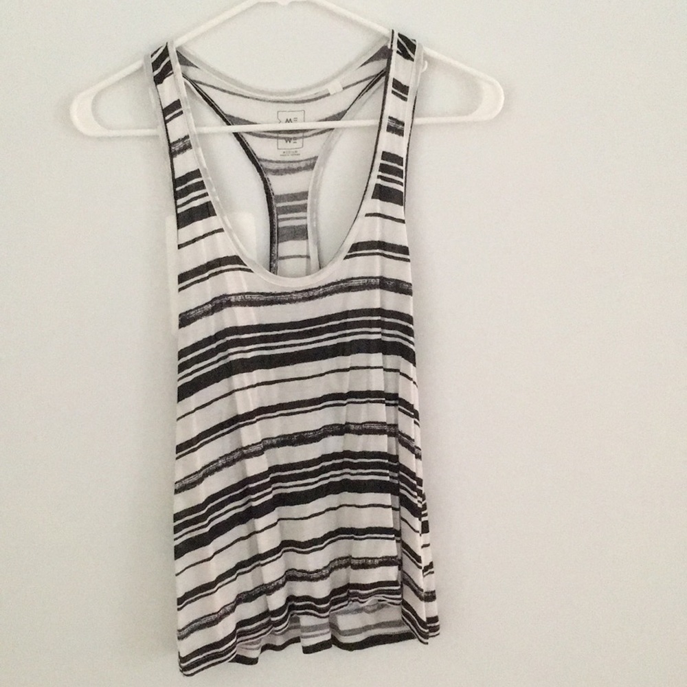 PacSun black striped tank top